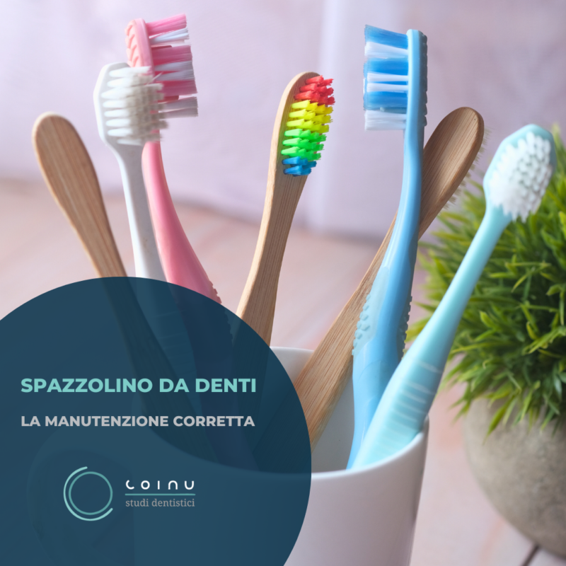 La manutenzione corretta dello spazzolino da denti